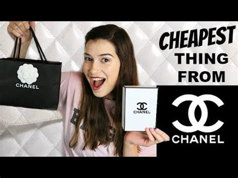 cheapest item on chanel